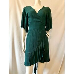 Handmade Coffee & Covet Wrap Dress